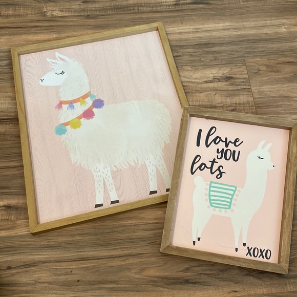 Hobby Lobby Other - Llama art bundle